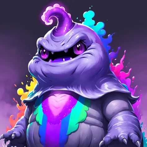 Grimer in Pride art style