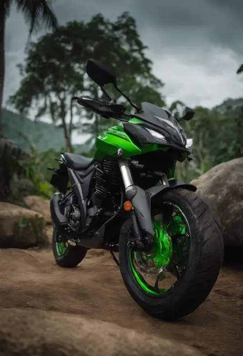 Xmax300 green model Raider in Thailand