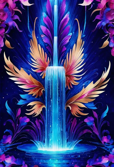 (((eternal fantasy irresistible allure detail glow fountain of alcohol ink illustration:1.3))), (((radiosity rendered in stunning 32k resolution:1.3))), highest quality, highly quality, (((crisp clarity that is unmatched:1.3))), (((beautiful detail glow:1....