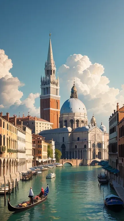 "Venice: A City of Canals and Architectural Splendor"
