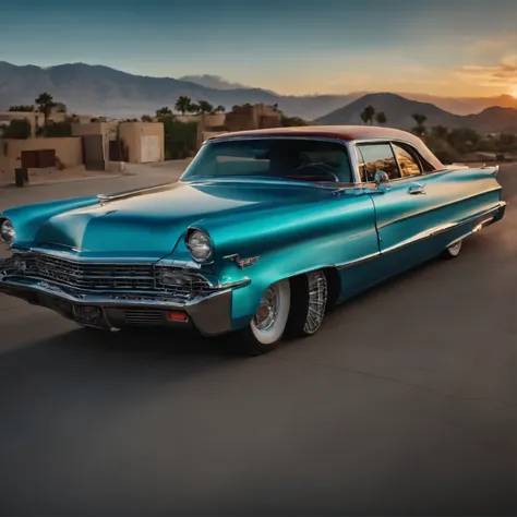 create an image demonstrating the style of ((Chicano Lowrider)) style, hyper realism, 8k high definition, vibrant colors, sharp focus, insanely detailed, enormous tits