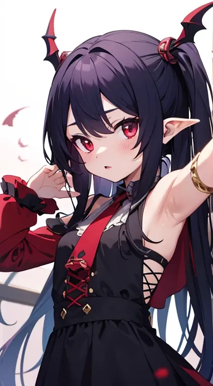 anime vampire girl with dark power