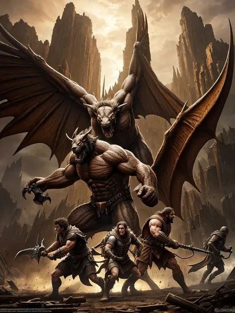 monster giants,supernatural,mythology,gigantic creatures,fantasy world,massive size,enormous strength,wild and untamed,terrifying presence,intimidating roar,dangerous and destructive,lurking in the dark,ancient legends and tales,epic battles,humanoid,monst...