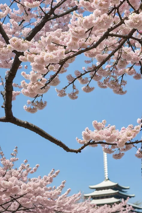 highest quality、Cherry tree、full bloom、petal、SakuraFubuki、spring