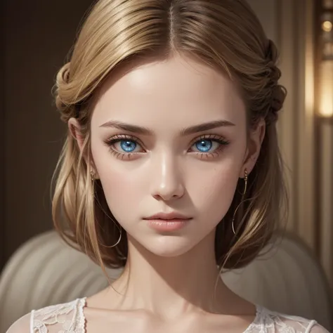 une fille super belle, Princesse royale, neat and elegant, fearless and dignified, jolie et mignonne, Intelligent et intelligent, attentionné et doux, beautiful and delicate, hyper detailed face, yeux ambrés forts et frappants, sparkling eyes, Ultra detail...