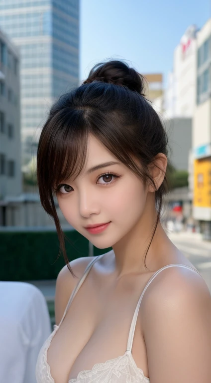 bed, highest quality, shape, Super detailed, finely, High resolution, 8k wallpaper, 完璧なダイナミックな構shape, beautiful and detailed eyes, tokyo trend冬ファッション,tokyo trend＆Introducing cute hairstyles at random, small breasts, natural color lip, random sexy pose,かわいい...