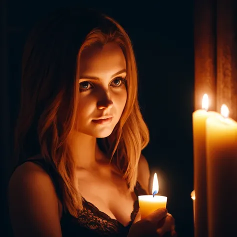 A stunning intricate full color portrait of 30 year old, Abigail Breslin [anad|cm550|4lexb0tez|kdlt0r0],, epic character composition,, [style-widow :style-sylvamagic:0.2],, in a dark cathedral with candles,, by ilya kuvshinov, alessio albi, nina masic,, sh...