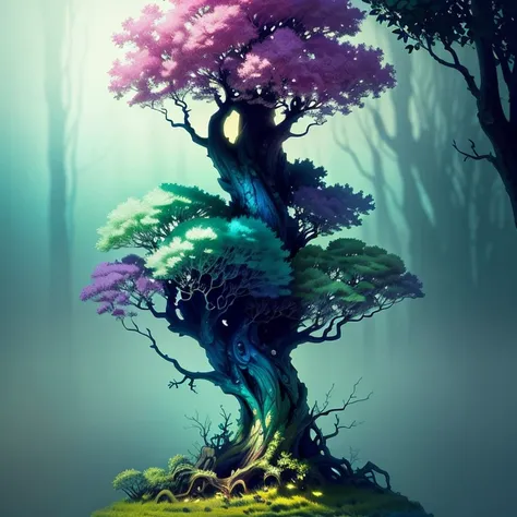 colorful, surreal, dreamlike, textured, atmospheric, serene, ethereal, magical, with a touch of mystery, fantasy, otherworldly, professional lighting, captivating composition, intricate patterns, soft shadows, mystical ambiance, vibrant colors, subtle grad...