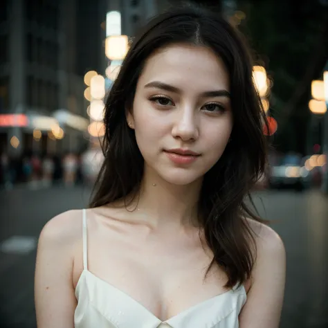 (best quality,4k,8k,highres,masterpiece:1.2),ultra-detailed,(realistic,photorealistic,photo-realistic:1.37),polaroid photo,night photo,photo of 24 y.o beautiful Korean woman,pale skin,bokeh,motion blur,feminine beauty,dark hair,captivating smile,mysterious...