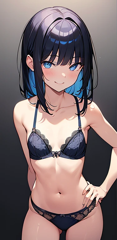 Realistic、1house wife、black hair、blue eyes、leaning forward、open stance,(),(eye focus:1.3,cowboy shot),(gradient eyes:1.3),(sexy bra ,sexy thong
)、(light smile:1.3),cute face、,(tareme:1.3),(small breasts:1.3),