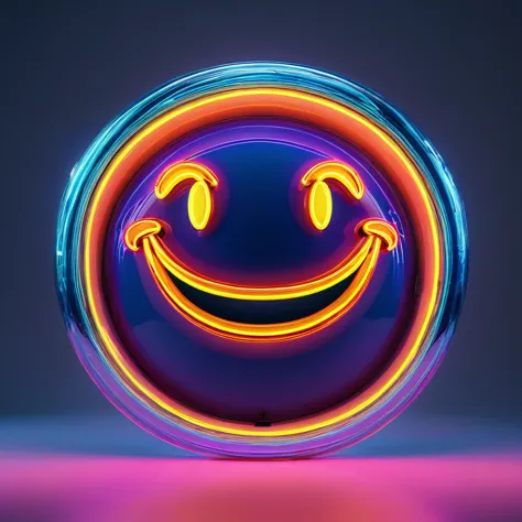 (best quality,4k,8k,highres,masterpiece:1.2),ultra-detailed,(realistic,photorealistic,photo-realistic:1.37),big smile sign,neon ...