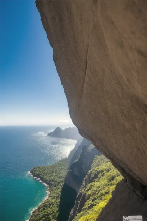 uma montanha grande no brasil, ao fundo nuvens, raio de luz, majestoso, 8k, foto, realista, detalhado