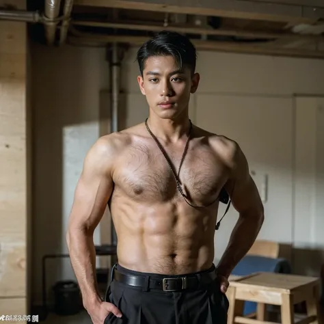 2 handsome Asian guy，27岁policeman，arafed male police 官 in  walking down a hallway, , wearing a police ,  police ,  full outfit: police, , majestic，Who is Shi Yu?, Li Yuanbin, Kim Hyung Tae, Kim Hyung Tae, Yin Shishan, Handsome Asian muscular guy，Broad shou...