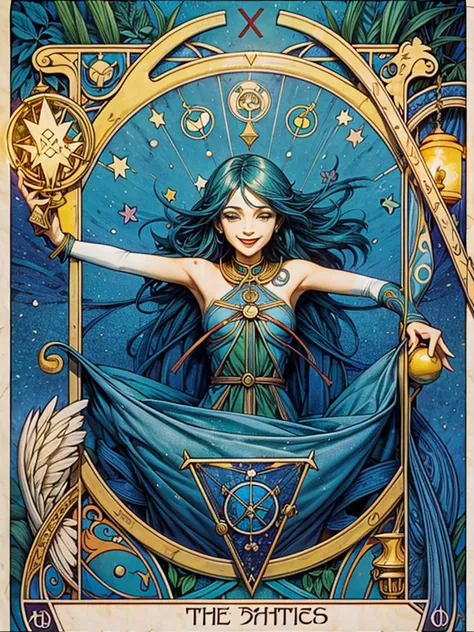 tarot card, symbol of happiness