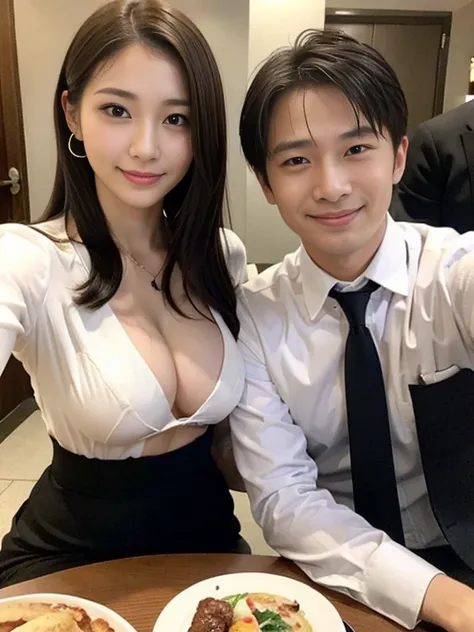 ((highest quality, 8k, table top :1.3)), (realistic, realistic:1.4)beautiful japanese woman with perfect figure :1.4, big breast...