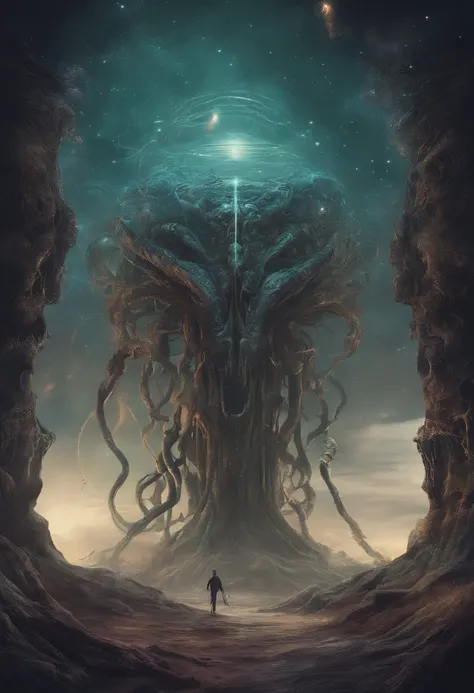 Lovecraft, cosmos, humanos, naturaleza, Azathoth, alien