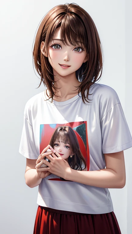 (highest quality、8K、32k、masterpiece)、(realistic)、(Photoreal:1.2)、(High resolution)、Super detailed、very beautiful face and eyes、1 girl、round and small face、thin waist、delicate body、(close、highest quality、high detail、Rich skin details)、(highest quality、8K、oi...