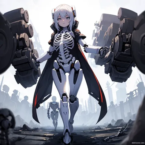 
(master piece, high quality), 
(multiple robot girls), 
(whole body), 
(Everything except the face is a machine),
(Internal skeleton exposed),
(group selfie), 
wide angle, soft light
