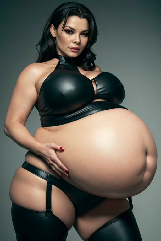 Pregnant Catherine Zeta-Jones"Metal Gear V " She is a beautiful ,Facerel Rhythm Large Body 1,Metro 80 , Pregnant Woman, bbw, Plump body , Attack Pose, Sensual pose with legs spread and movement, Crouching , , platinum-blonde ,Realistic hair shine , with co...