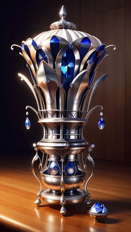 Ultra-detailed digital art, Hyper-realistic CG, professional artwork, Clean, flawless, SilverSapphireAI Bamboo Steamer, Very detailed, bright,