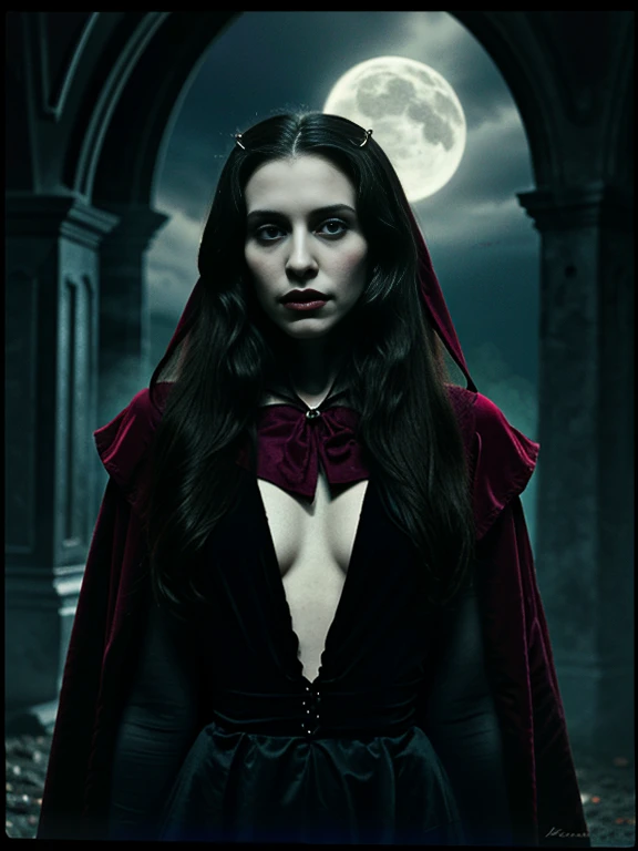 Beautiful vampire princess in Bram Stoker style nsfw