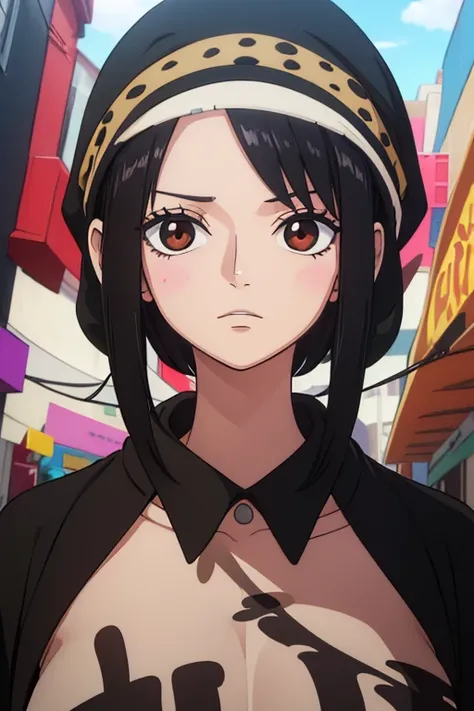 (best quality,4k,8k,highres,masterpiece:1.2), ultra-detailed, Animated, girl, mature face, long black hair, brown eyes, black hair, short hair, determined, graffiti, girl graffer, durag, cool girl