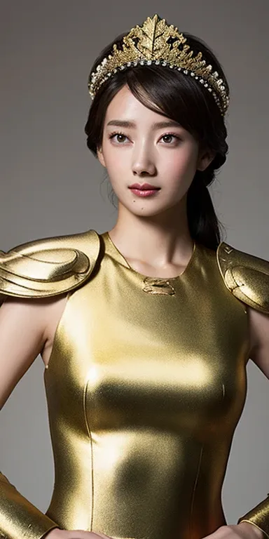 realistic, high resolution, soft light,1 female, alone, hip up, glowing skin, (detailed face), chinese armor