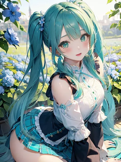 the arrival of spring、big butt、 (alone:1.5,)super detailed,bright colors, very beautiful detailed anime face and eyes, look stra...