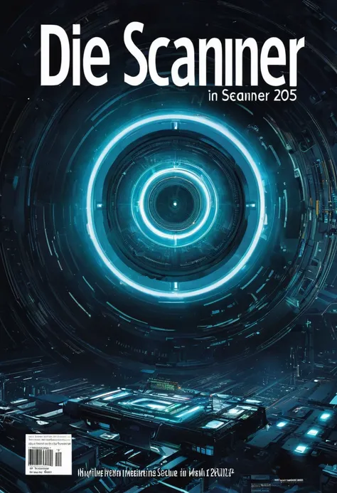 Die Scanner. Neues Buchcover. In dem Buch geht es um die Zukunft im Jahr 2035 