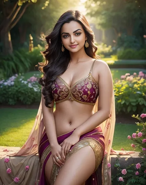 (masterpiece portrait photography:1.4) of a  alluring ravishing curvy Sonakshi Sinha, posing in shopping mall, wearing beautiful, wearing strappy vintage ornate Western outfit, night background, wings like a fairy, running fire in front of her, ornate roya...