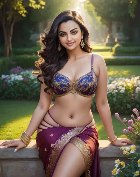 (masterpiece portrait photography:1.4) of a  alluring ravishing curvy Sonakshi Sinha, posing in shopping mall, wearing beautiful, wearing strappy vintage ornate Western outfit, night background, wings like a fairy, running fire in front of her, ornate roya...