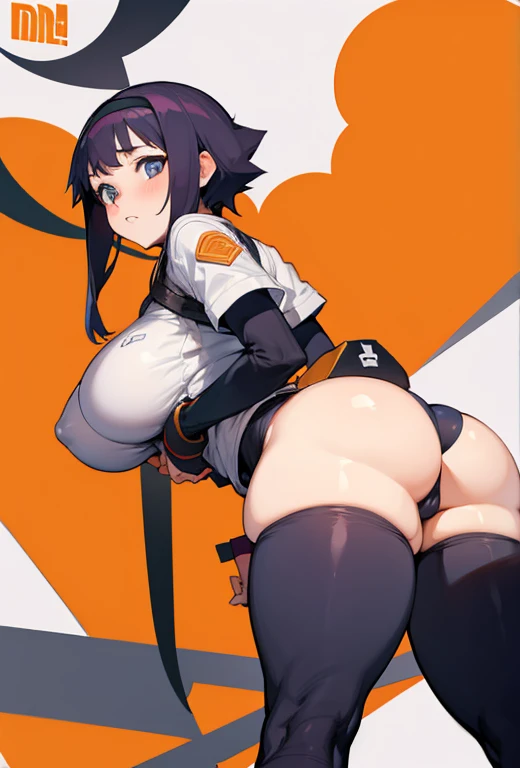 Hinata with big breasts and huge butt 