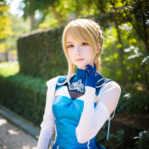 anime　fatezero　Saber&#39;s　cosplayed　Beauty