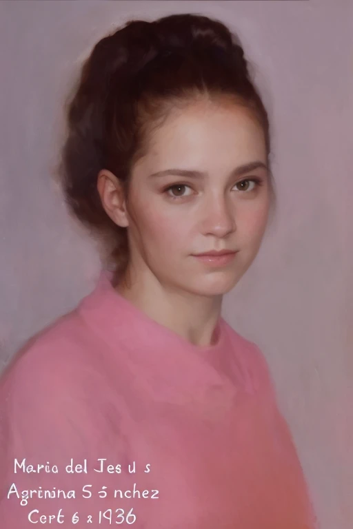 High quality portrait oil painting, retrato femenino realista, pintura digital realista, retrato de belleza detallado, Oil painting depicting a realistic woman., hermoso retrato detallado, retrato realista, retrato en color detallado, retrato realista phot...