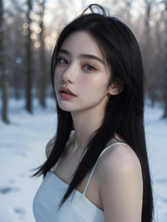 ( masterpiece, top quality, best quality,8k,17 years old girl,ultra detailed,raw photo:1.5),(photorealistic:1.4), (straight black hair:1.5), (cinematic lighting), PerfectNwsjMajic, , Surrealism, UHD, ccurate, Super detail, textured skin, High detail, Best ...