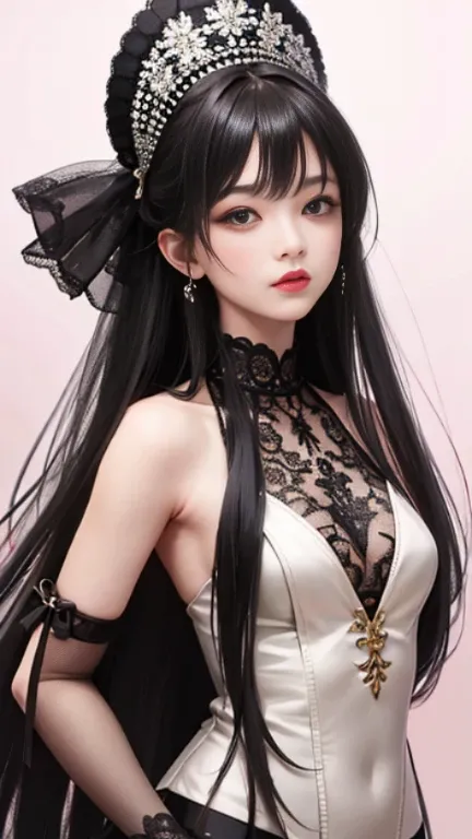 Drawing a woman with long hair and a feather hat, Detailed portrait of anime girl, portrait anime girl, art germ. high detail, stunning anime face portraits, small breasts, digital anime art, germ of art. anime illustration, detailed digital anime art, ani...