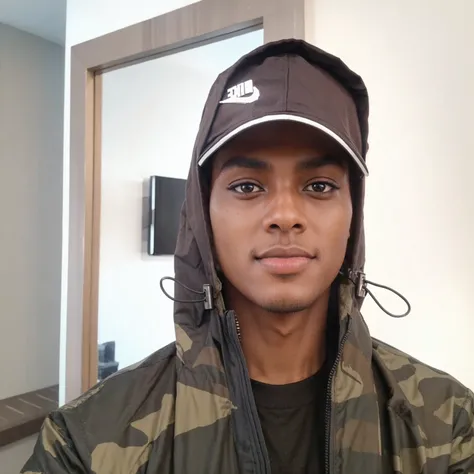 Somali cyberpunk handsome boy, realistic face, 8k, ultra realistic,