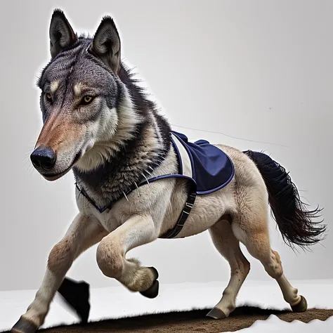 Merge a wolf with a horse