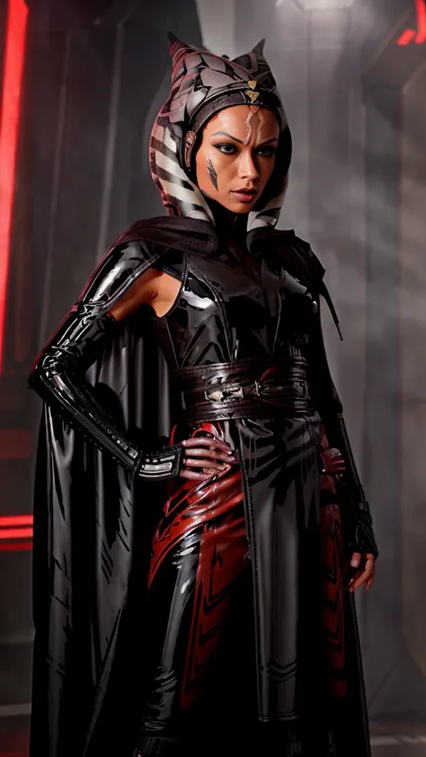 ahsoka brainwashed by the galactic empire. (((wearing seductive latex)))