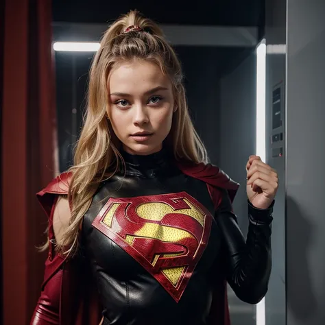 Zara Larsson dressed as a superhero