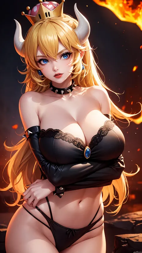 ((high detailed, best quality, 4k, masterpiece, hd:1.3)), ((best quality)), (((HD))), (((8k))), (ultraDH), (ultra HD), Princess Daisy, blue eyes, BREAK blue eyes, seductive, attractive, smooth anime cg art, 36C breasts, long legs, vivid colors, detailed di...