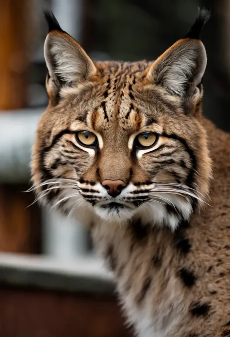 Bobcat, on the main deck of a pirate ship.