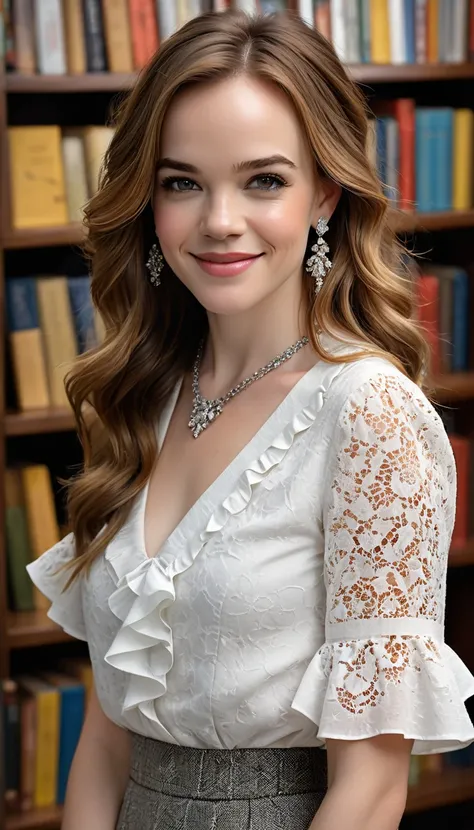 (((beautiful gorgeous Danielle Panabaker, posing for photos, looking sexy, showing off her smile, ruffled lips, long flowing hair, extremely pretty eyes))), ((wearing floral silver necklace)), realistic photograph, highly detailed, sharp focus, (key lighti...