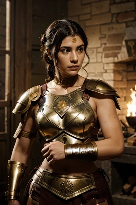 
A Roman warrior woman