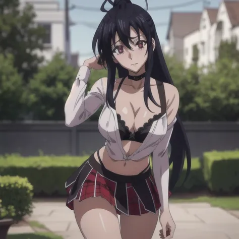 ((masterpiece, best quality, high resolution, UHD, pixel perfect, depth of field, 8k, RTX, HDR))cowboy shot, BREAK, 1girl, single, alone, beautiful anime girl, beautiful art style, anime character, ((style of Akame Ga Kill!)),((long hair, black hair)), (pu...