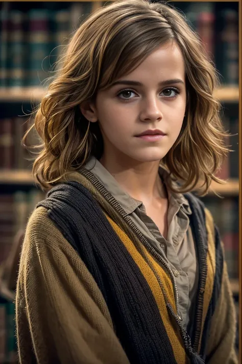Young Hermione nude" a close up young detailed emma watson as hermione granger - SeaArt Al -  Free Al Art Generator