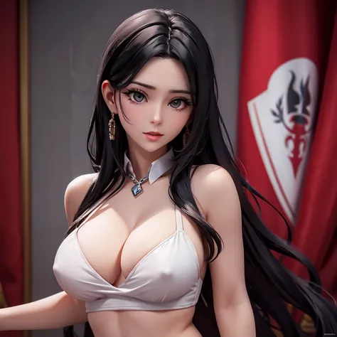 hyper realistic, lovely sexy girl evil from hell