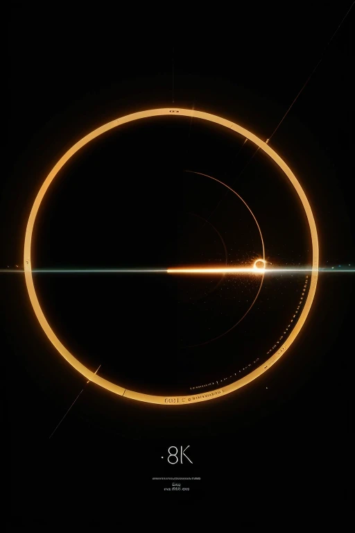 (fondo de pantalla 8k muy detallado), with the words of Ibarra Asociados in the center of a circle, particle lighting, alto detalle, with circles and sinuous lines. Sin personas en la imagen