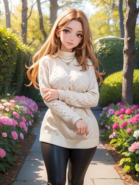 (best quality,4k,8k,highres,masterpiece:1.2),ultra-detailed,(realistic,photorealistic,photo-realistic:1.37),beautiful ginger girl,curvy,beautiful detailed eyes,natural beauty,natural makeup,soft ginger hair flowing,delicate features,soft smile,tender expre...