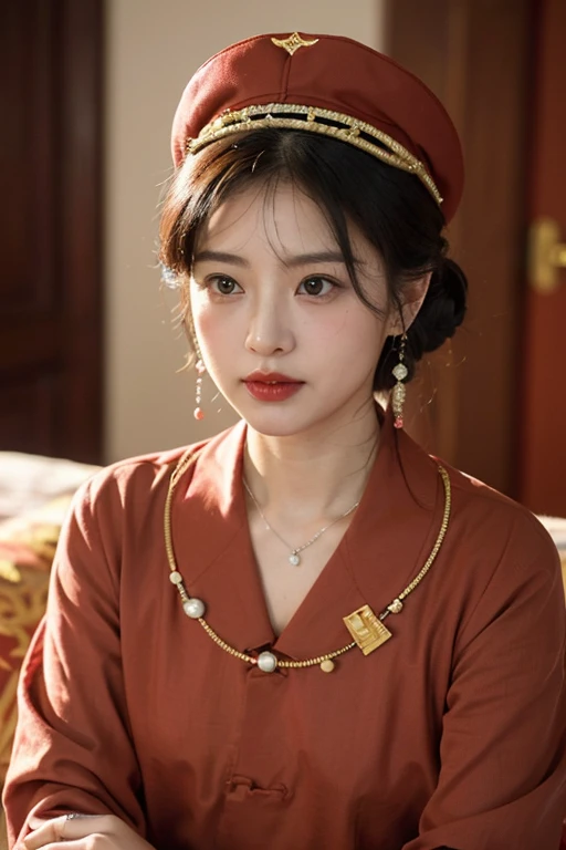 ((highest quality)), ((masterpiece)), (be familiar with),perfect face、Enchanted body

 ((IshiharaSatomi、いしはらSatomi、Ishihara、Satomi、woman、necklace、earrings、Engagement Rings、bangles、Chignon Cap、wife、husband婦、Communist Party Uniform、Communist Party uniform))
...